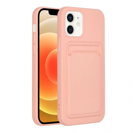 Kryt Card na Apple iPhone 12 Pro Ružový