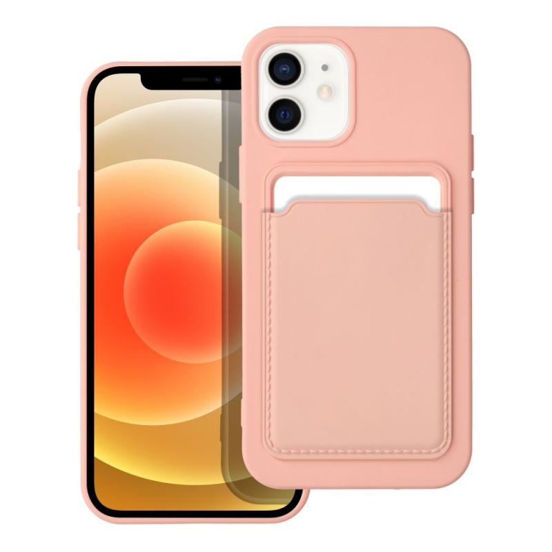 Kryt Card na Apple iPhone 12 Ružový