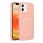 Kryt Card na Apple iPhone 12 Ružový