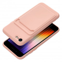 Kryt Card na Apple iPhone SE 2022 5G Ružový