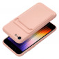 Kryt Card na Apple iPhone SE 2022 5G Ružový
