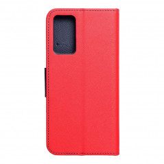 Peňaženkové puzdro Fancy Book na XIAOMI Redmi Note 11 Pro Červený / Námornícka modrá