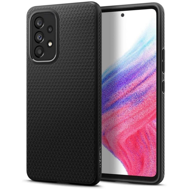 Kryt Spigen  Liquid Air na Samsung Galaxy A53 5G Matná čierna