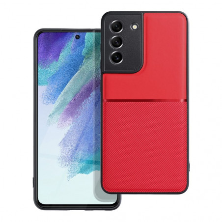 Kryt Noble na Samsung Galaxy S21 FE 5G Červený