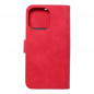 Peňaženkové puzdro MEZZO Book na Apple iPhone 13 Pro Červený