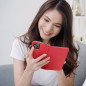 Peňaženkové puzdro Smart Case Book na Samsung Galaxy A53 5G Červený