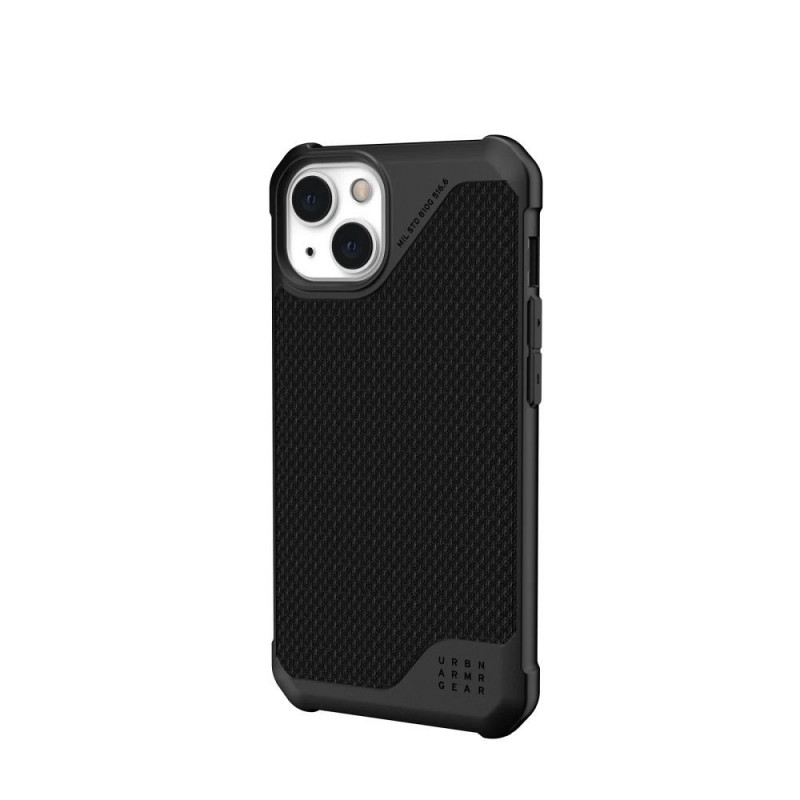 Kryt Urban Armor Gear Metropolis LT na Apple iPhone 13 Prémiové puzdro  Kevlarovo čierny