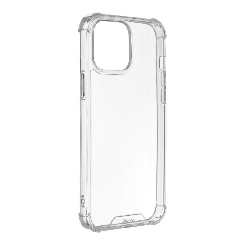 Kryt Roar Armor Jelly na Apple iPhone 13 Pro Max Prémiové puzdro  Transparentný 