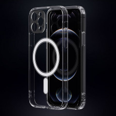 Kryt Clear Mag Cover na Apple iPhone 12 Pro Max MagSAFE  Transparentný