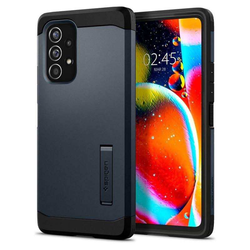 Kryt Spigen Tough Armor na Samsung Galaxy A53 5G Metalická bridlicovo sivá