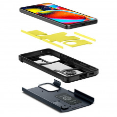 Kryt Spigen Tough Armor na Samsung Galaxy A53 5G Metalická bridlicovo sivá