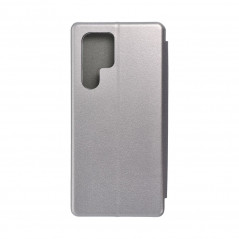 Peňaženkové puzdro Book Elegance na Samsung Galaxy S22 Ultra Elegant Šedý