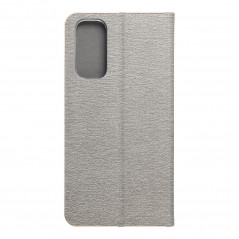 Peňaženkové puzdro LUNA Book Gold na XIAOMI Redmi Note 11S Elegant  Strieborný