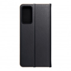 Peňaženkové puzdro LUNA Book Gold na XIAOMI Redmi Note 11 Pro Elegant Čierny