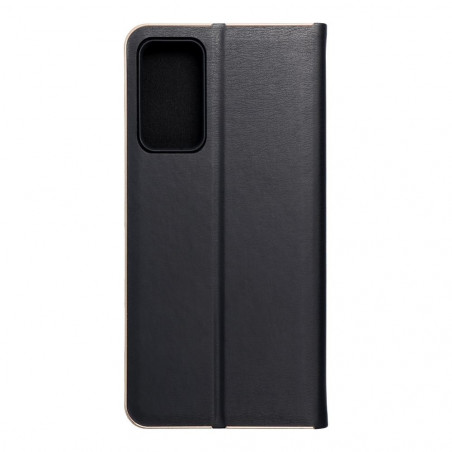 Peňaženkové puzdro LUNA Book Gold na XIAOMI Redmi Note 11 Pro 5G Elegant  Čierny
