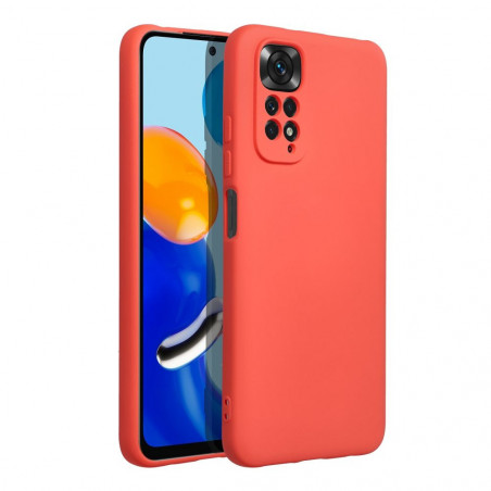 Kryt Silicone na XIAOMI Redmi Note 11 Elegant Broskyňový