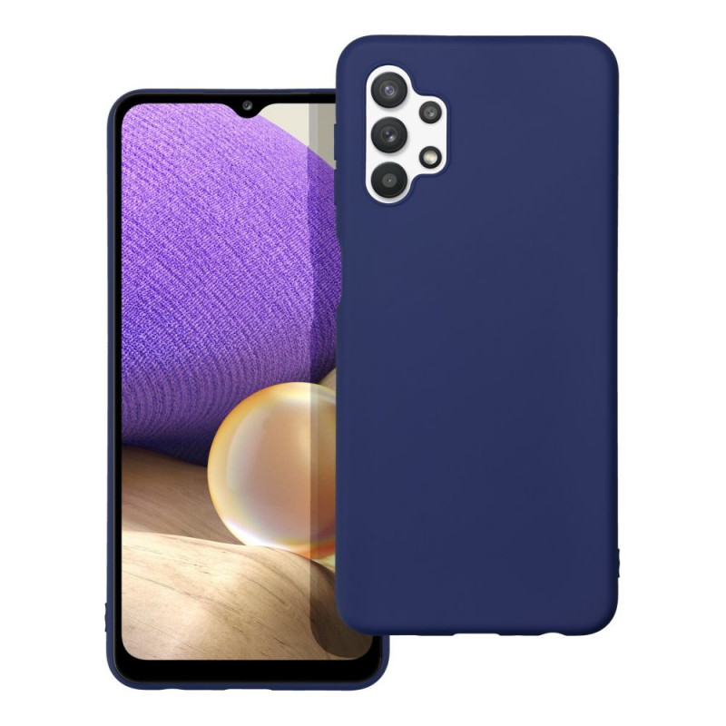 Kryt Soft na Samsung Galaxy A32 LTE Tmavo modrý