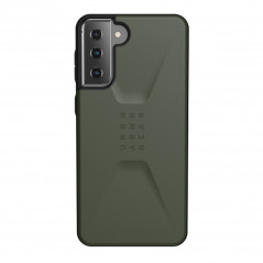 Kryt Urban Armor Gear Civilian na Samsung Galaxy S21 Plus 5G Prémiové puzdro MagSAFE Olivový