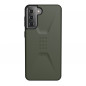 Kryt Urban Armor Gear Civilian na Samsung Galaxy S21 Plus 5G Prémiové puzdro  MagSAFE  Olivový