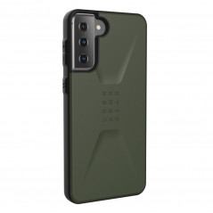 Kryt Urban Armor Gear Civilian na Samsung Galaxy S21 Plus 5G Prémiové puzdro MagSAFE Olivový