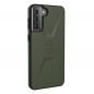 Kryt Urban Armor Gear Civilian na Samsung Galaxy S21 Plus 5G Prémiové puzdro  MagSAFE  Olivový