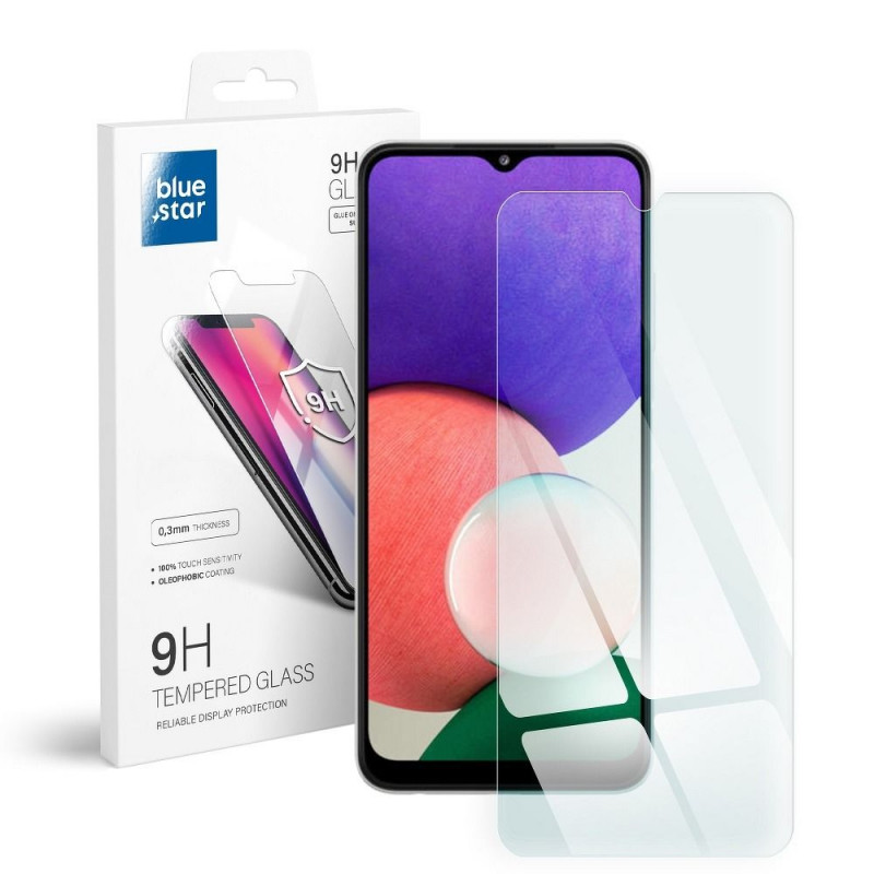 Ochranné sklo Blue Star 9H na Samsung Galaxy A02s Transparentný 