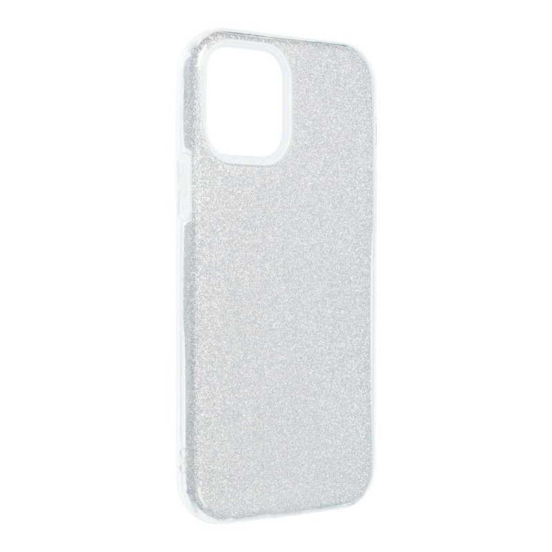 Kryt Shining na Apple iPhone 12 Strieborný