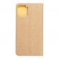 Peňaženkové puzdro LUNA Book Gold na Apple iPhone 12 mini Elegant  Zlatý