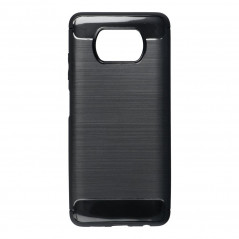 Kryt Carbon na XIAOMI Poco X3 NFC Elegant  Čierny