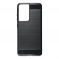 Kryt Carbon na Samsung Galaxy S21 5G Elegant  Čierny