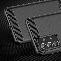 Kryt Carbon na Samsung Galaxy A72 5G Elegant  Čierny