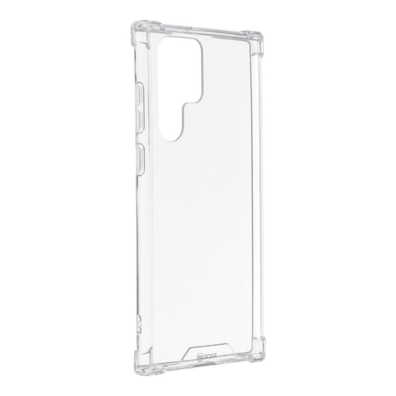 Kryt Roar Armor Jelly na Samsung Galaxy S22 Ultra Transparentný