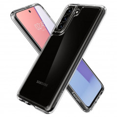 Kryt Spigen Ultra Hybrid na Samsung Galaxy S21 FE 5G Krištáľovo čistý  Transparentný