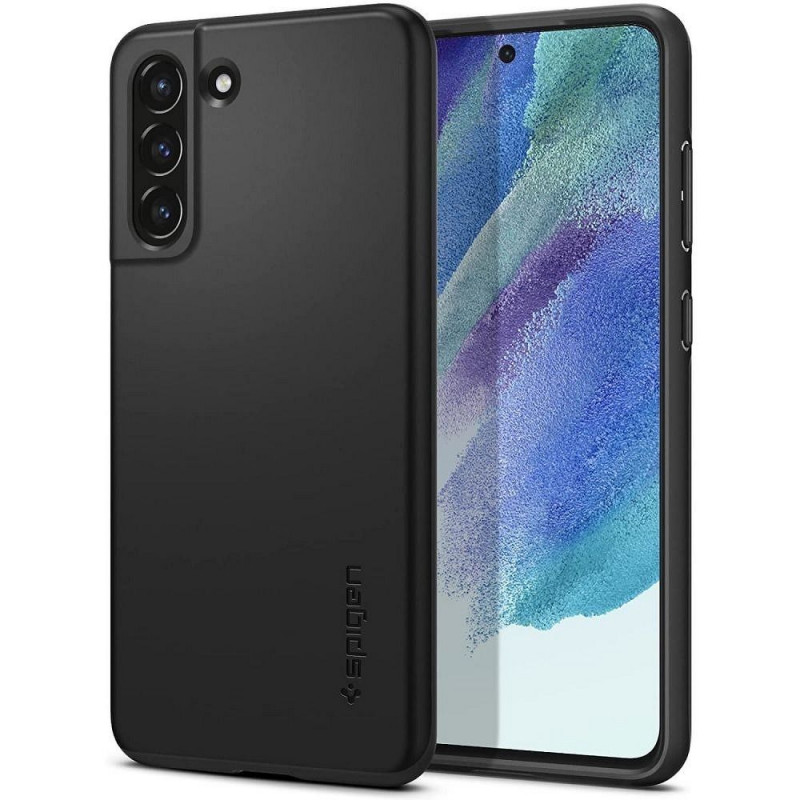Kryt Spigen Thin Fit na Samsung Galaxy S21 FE 5G Čierny