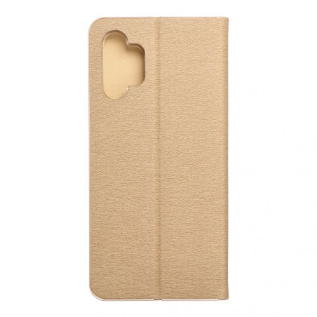 Peňaženkové puzdro LUNA Book Gold na Samsung Galaxy A13 LTE Elegant Zlatý