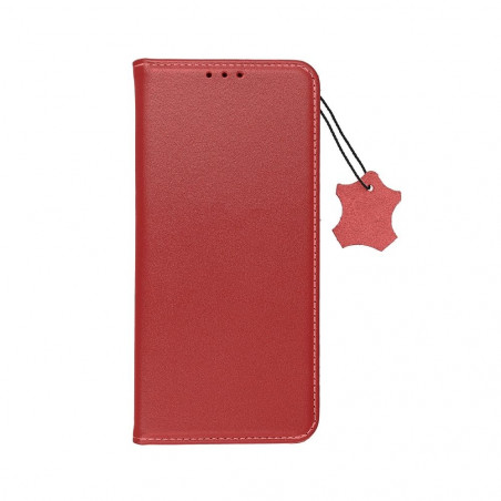 Peňaženkové puzdro Leather case SMART PRO na Samsung Galaxy A04s Elegant Vinovo červený