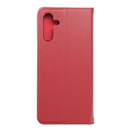 Peňaženkové puzdro Leather case SMART PRO na Samsung Galaxy A04s Elegant Vinovo červený