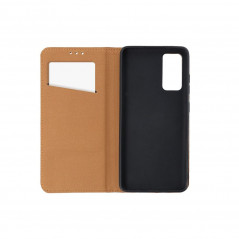 Peňaženkové puzdro Leather case SMART PRO na Samsung Galaxy A04s Elegant  Hnedý 