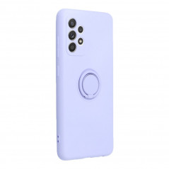 Kryt Silicone ring na Samsung Galaxy A53 5G Fialový (Violet)