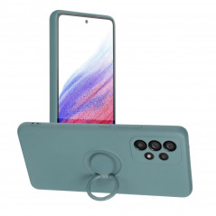 Kryt Silicone ring na Samsung Galaxy A53 5G Zelený