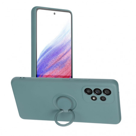 Kryt Silicone ring na Samsung Galaxy A53 5G Zelený