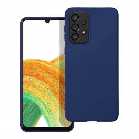 Kryt Soft na Samsung Galaxy A33 Tmavo modrý