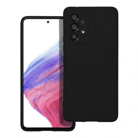 Kryt Silicone na Samsung Galaxy A53 5G Elegant Čierny