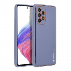 Kryt Leather na Samsung Galaxy A53 5G Modrý