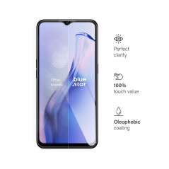 Ochranné sklo Blue Star 9H na Oppo A31 Transparentný 