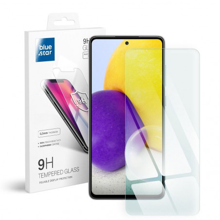 Ochranné sklo Blue Star 9H na Samsung Galaxy A72 LTE Transparentný 