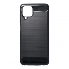 Kryt Carbon na Samsung Galaxy A12 Elegant  Čierny