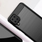 Kryt Carbon na Samsung Galaxy A12 Elegant  Čierny