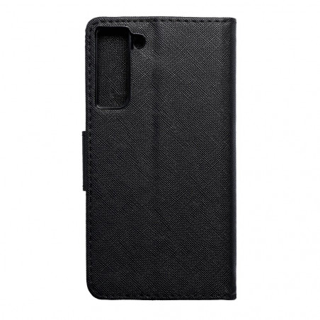 Peňaženkové puzdro Fancy Book na Samsung Galaxy S21 FE 5G Čierny