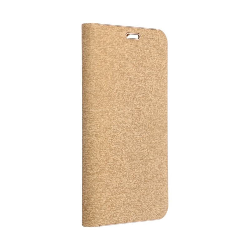 Peňaženkové puzdro LUNA Book Gold na Samsung Galaxy S21 Ultra 5G Elegant  Zlatý